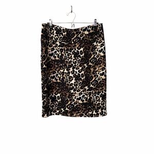 LuLaRoe Cassie Animal Print Pencil Skirt